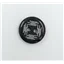 Button IA 40706 24 Blk White