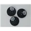 Button SA 16650 20 1 Black Rose O