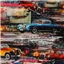 Fabric Canvas Retro Car Print - photo 1