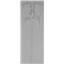 YKK Dress Zip (3 Coil) White 18cm