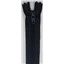 YKK Dress Zip (3 Coil) Ink 40cm