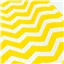 Chevron Stripe Yellow/White - photo 2