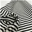 Stripe Cotton Black/white