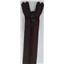 YKK Dress Zip (3 Coil) Dark Brown 50cm
