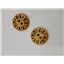 Button 26MU20 Mustard Vintage 20mm