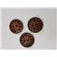 Button 26CH20 Chocolate Vintage 20mm