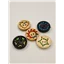 Button 22123 Coloured Thread 20mm