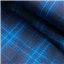 Fabric Polyester Wool Royal Navy Check - photo 3