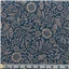 Fabric Corduroy Blue Natural Floral - photo 1