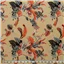 Fabric Lily Linen Floral Camel