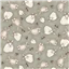 Animals Tossed Bunnies Gray
