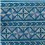 Fabric Metallic Stretch Print Teal Grey - photo 2