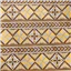 Fabric Metallic Print Brown - photo 2