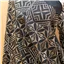 Fabric Embroidered Mini Matt Black Gold - photo 2