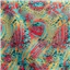 Fabric Tapa 190 Teal Orange Red - photo 2